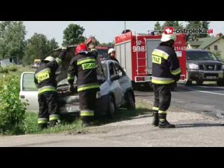 Motocykl zderzył się z Oplem w Antoniach