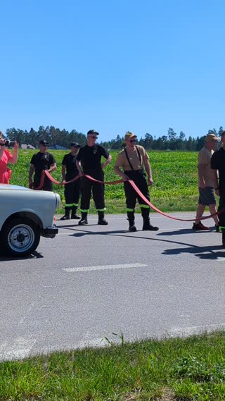 Brama strażacka w Baranowie 